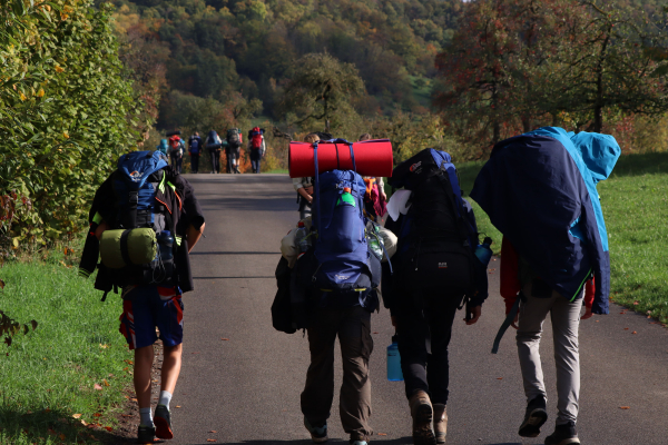 Pfadfinder Herbst-/Sponsorenhajk Tübingen 2022