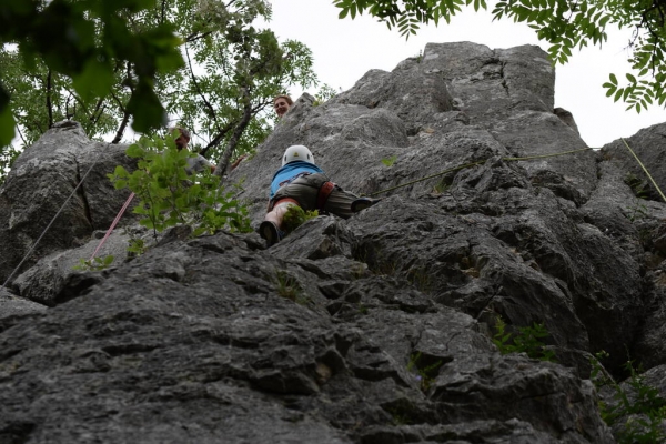 Pfadfinder Kletteraktion