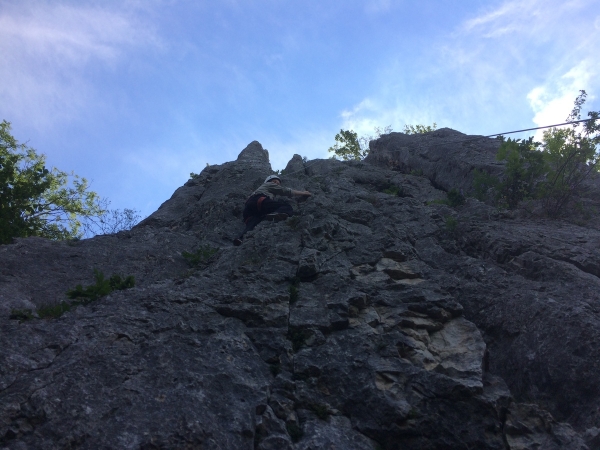 Pfadfinder Kletteraktion